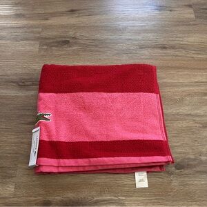LACOSTE Bath Towel 30x52in NWT